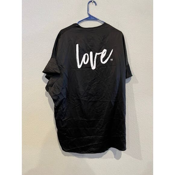 Victoria’s Secret Women's One Size Satin Kimono Robe Black NWT‎ - Picture 2 of 4